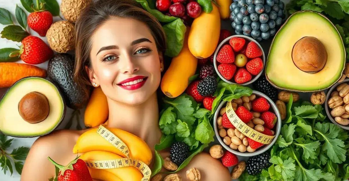 Como a alimentação influencia a beleza